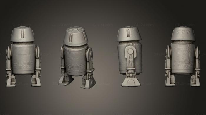 Miscellaneous figurines and statues (R5 D4, STKR_0367) 3D models for cnc